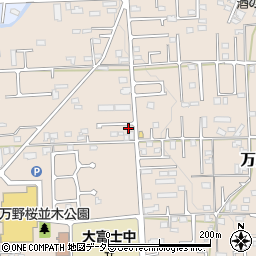 静岡県富士宮市万野原新田4064-19周辺の地図