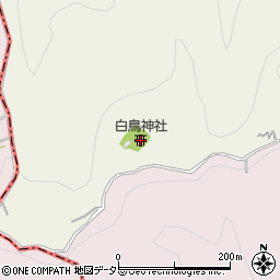 白鳥神社周辺の地図