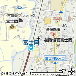 静岡県御殿場市中山528-16周辺の地図