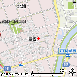 愛知県一宮市丹陽町五日市場屋敷106周辺の地図