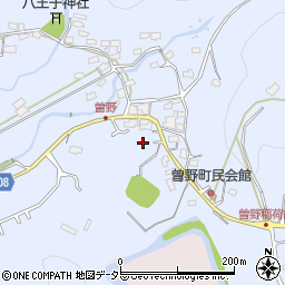 愛知県瀬戸市曽野町804周辺の地図