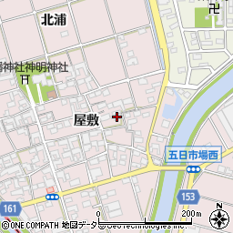 愛知県一宮市丹陽町五日市場屋敷104周辺の地図