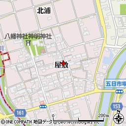 愛知県一宮市丹陽町五日市場屋敷107周辺の地図