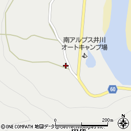 静岡県静岡市葵区田代440-1周辺の地図