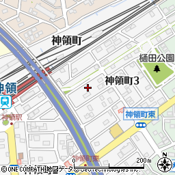 愛知県春日井市神領町3丁目12-5周辺の地図