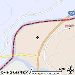 押川コミュニティセンター周辺の地図
