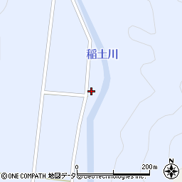 兵庫県丹波市青垣町稲土123周辺の地図