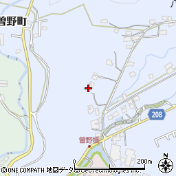 愛知県瀬戸市曽野町1219周辺の地図