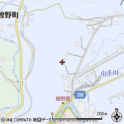 愛知県瀬戸市曽野町1219周辺の地図