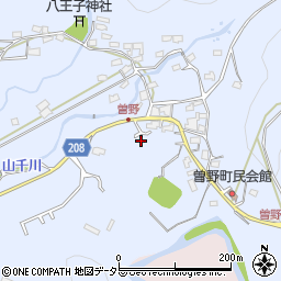 愛知県瀬戸市曽野町823-2周辺の地図