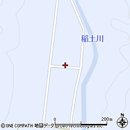 兵庫県丹波市青垣町稲土173周辺の地図