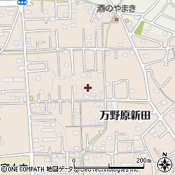 静岡県富士宮市万野原新田4045-24周辺の地図