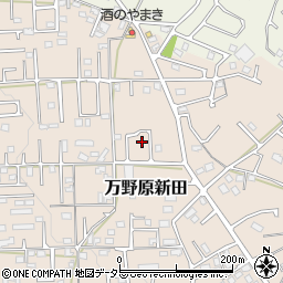 静岡県富士宮市万野原新田4044-21周辺の地図