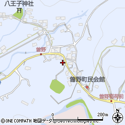 愛知県瀬戸市曽野町805周辺の地図