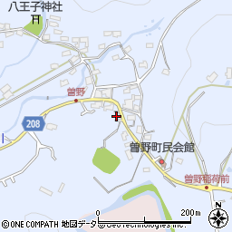 愛知県瀬戸市曽野町805周辺の地図