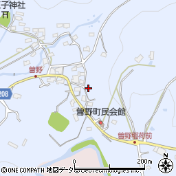 愛知県瀬戸市曽野町1753周辺の地図