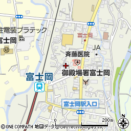静岡県御殿場市中山537-7周辺の地図