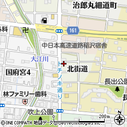 愛知県稲沢市小池正明寺町北街道29-1周辺の地図