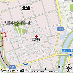 愛知県一宮市丹陽町五日市場屋敷108周辺の地図