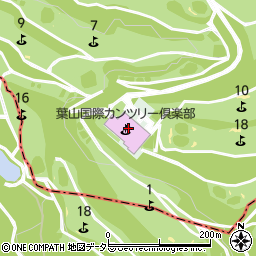 葉山国際カンツリー倶楽部　予約受付専用周辺の地図