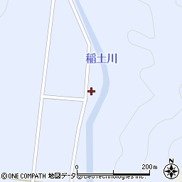 兵庫県丹波市青垣町稲土124周辺の地図