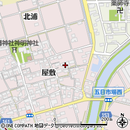 愛知県一宮市丹陽町五日市場屋敷97周辺の地図