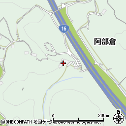 阿部倉温泉周辺の地図