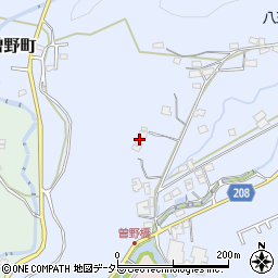 愛知県瀬戸市曽野町1218周辺の地図