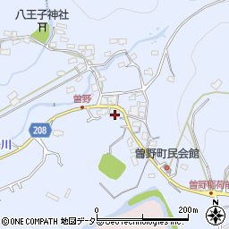 愛知県瀬戸市曽野町803周辺の地図