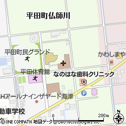 海津市デイサービスセンター平田周辺の地図