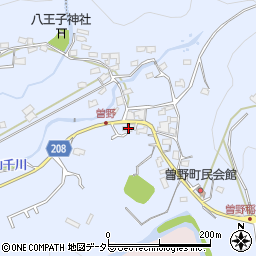 愛知県瀬戸市曽野町820周辺の地図