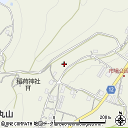 京都府船井郡京丹波町市場遊里周辺の地図