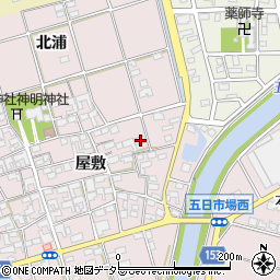 愛知県一宮市丹陽町五日市場屋敷95周辺の地図