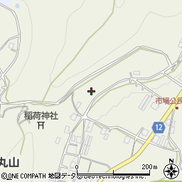京都府京丹波町（船井郡）市場（遊里）周辺の地図