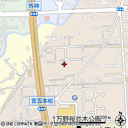 静岡県富士宮市万野原新田4072-26周辺の地図