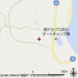 静岡県静岡市葵区田代周辺の地図