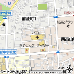スガキヤ春日井バロー店周辺の地図
