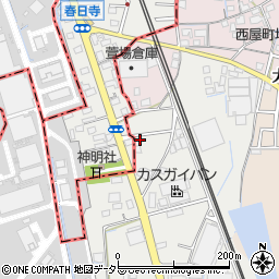 愛知県春日井市春日井上ノ町割畑134-5周辺の地図