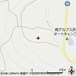 静岡県静岡市葵区田代565周辺の地図