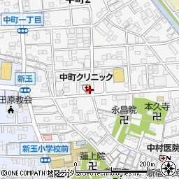 魚栄田中商店周辺の地図