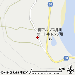 静岡県静岡市葵区田代502-1周辺の地図