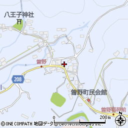 愛知県瀬戸市曽野町1738周辺の地図