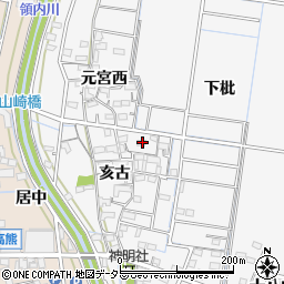 愛知県稲沢市祖父江町山崎六反90周辺の地図