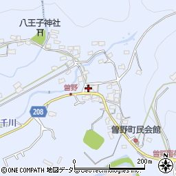 愛知県瀬戸市曽野町1692周辺の地図