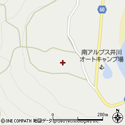 静岡県静岡市葵区田代557周辺の地図