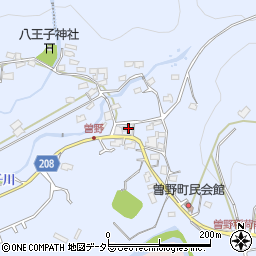 愛知県瀬戸市曽野町1698周辺の地図