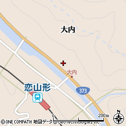 鳥取県八頭郡智頭町大内634周辺の地図