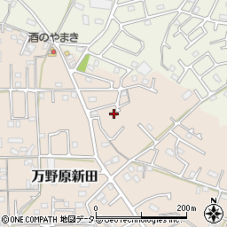 静岡県富士宮市万野原新田3498周辺の地図