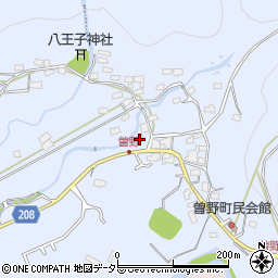 愛知県瀬戸市曽野町1673周辺の地図