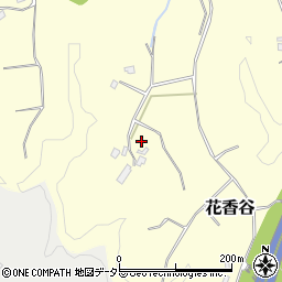 千葉県富津市花香谷周辺の地図